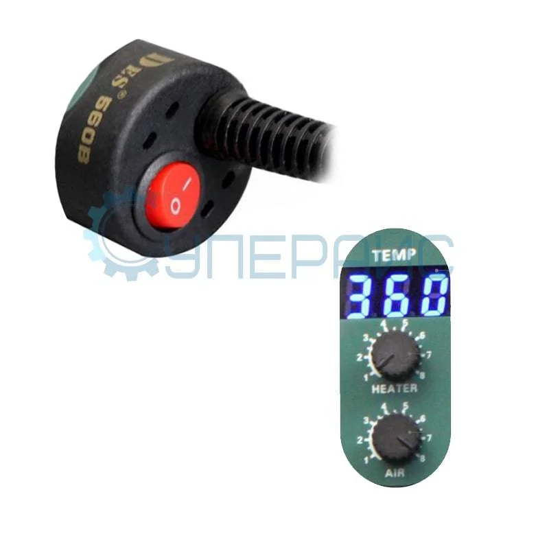 Паяльный фен CXG DES 560B, 560 Вт фото 3