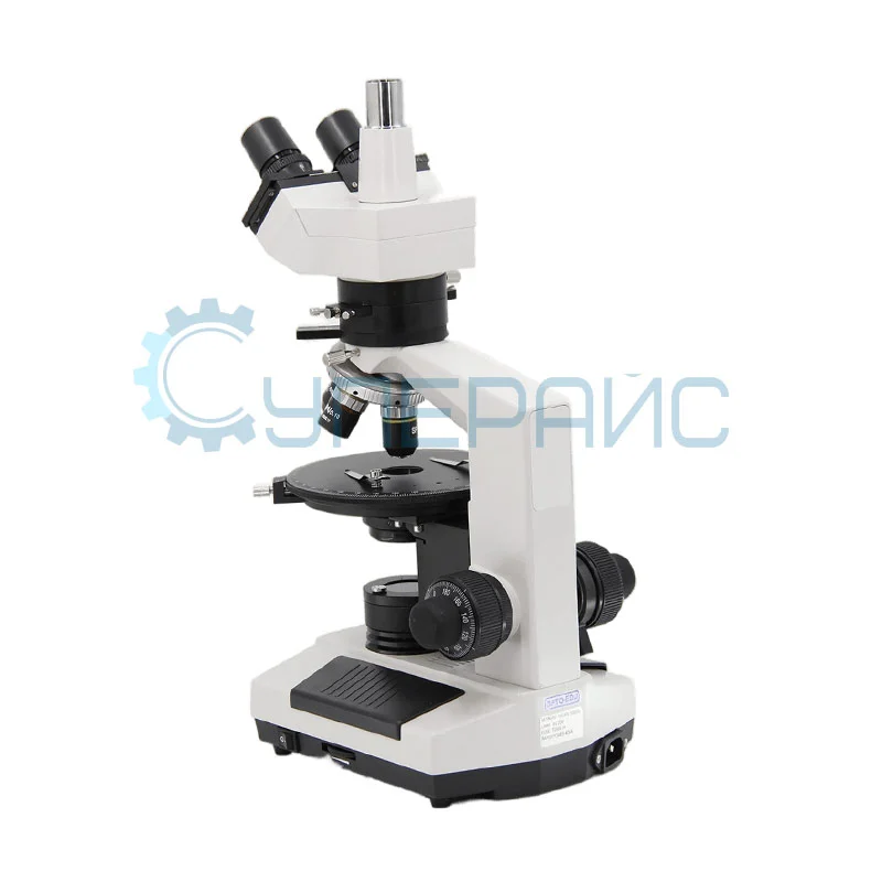 Тринокулярный микроскоп Opto-Edu A15.1017-T поляризационный фото 2
