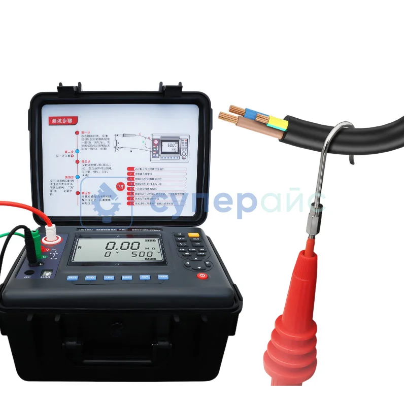 Анализатор сопротивления изоляции Allbozzi AB3126A+ фото 1