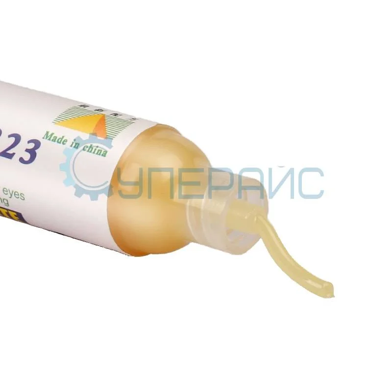 Флюс для пайки микросхем MECHANIC Uv223 (10 мл, в шприце) фото 3