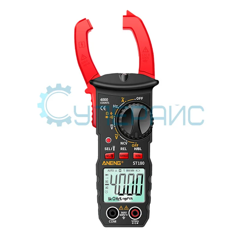 Клещи электроизмерительные ANENG ST180 фото 2
