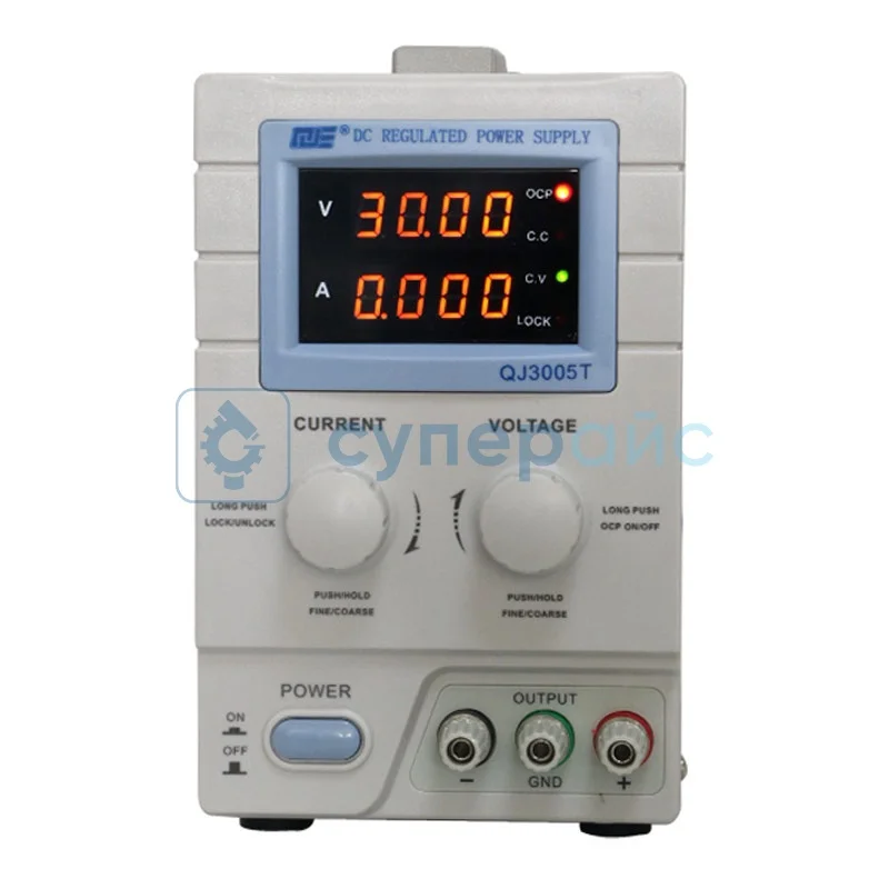 Блок питания QJE QJ3005T с расширенной комплектацией фото 1