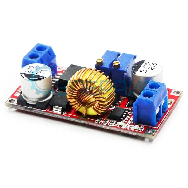 Преобразователь XL4015 регулируемый подстроечными резисторами фото 3