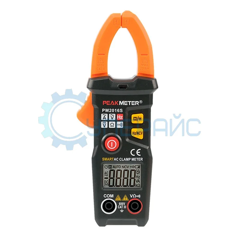 Токовые клещи переменного тока Peakmeter PM2016S фото 1