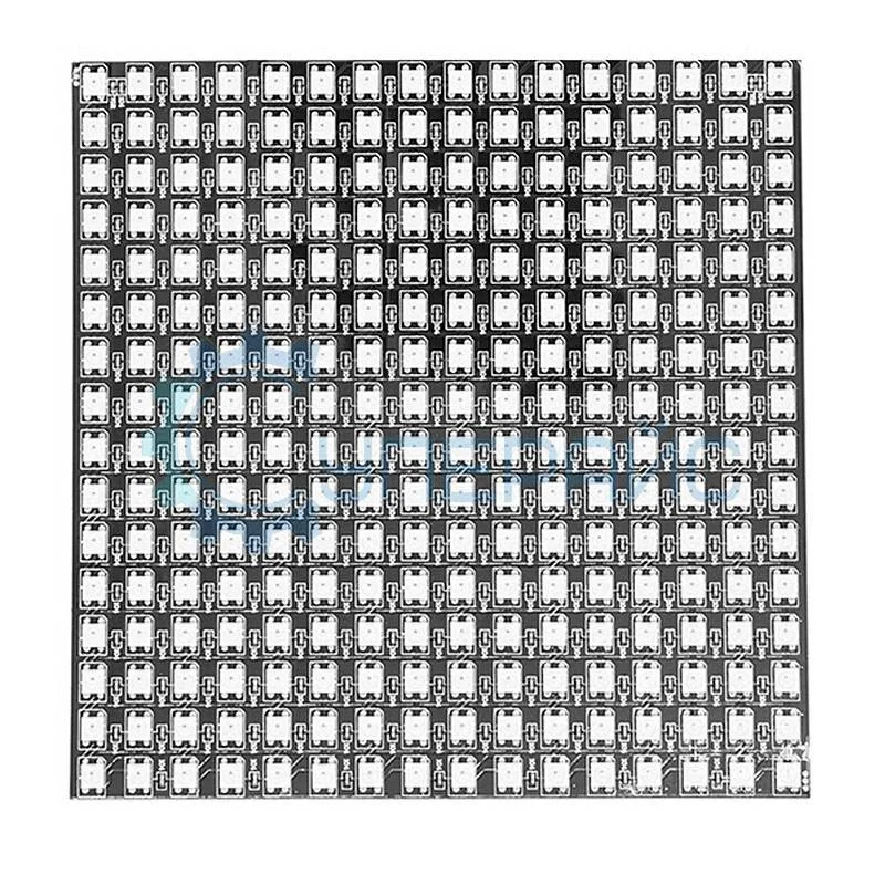 Адресная светодиодная RGB матрица 16x16 с чипом WS2812B фото 1