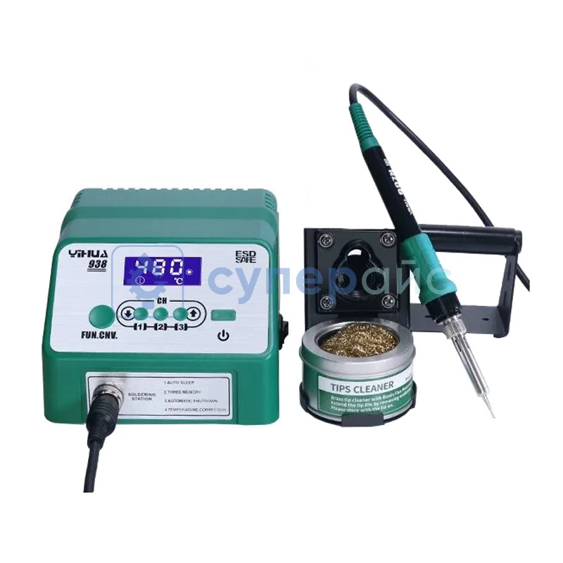 Цифровая паяльная станция YIHUA 938 фото 1
