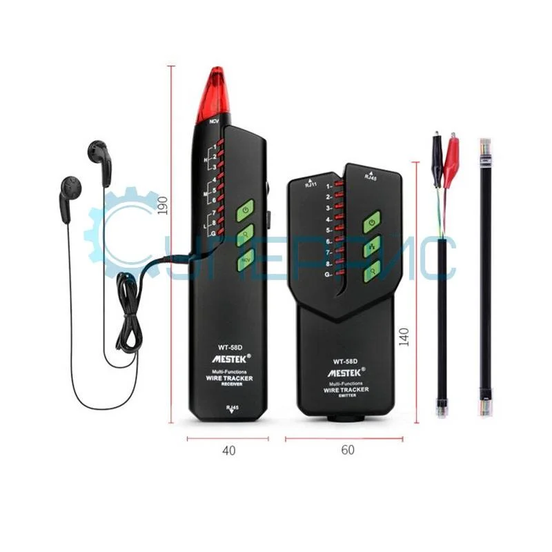 Многофункциональный сетевой линейный искатель Mestek WT-58D фото 5