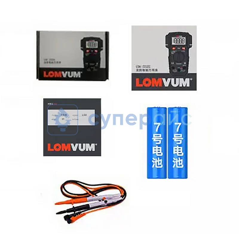 Портативный мультиметр с подсветкой Lomvum LS6 фото 1