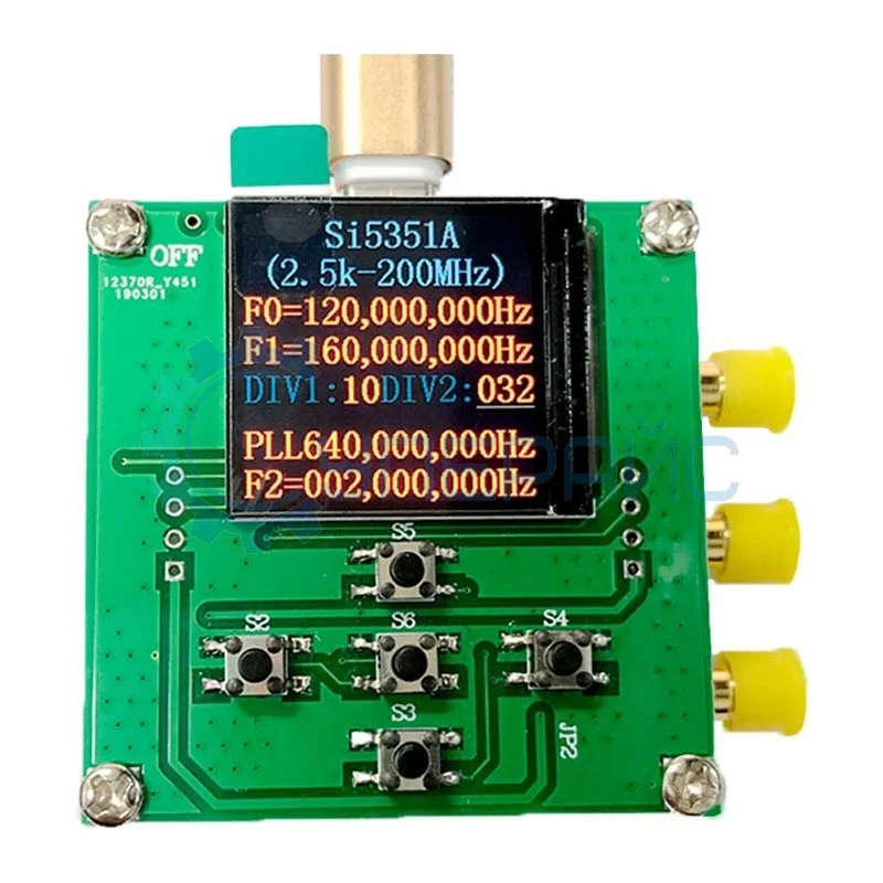 Генератор сигналов на базе SI5351 фото 1