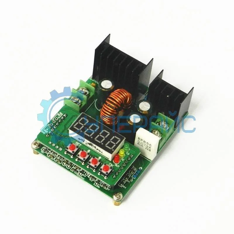 Цифровой регулируемый понижающий DC-DC преобразователь B3606 фото 5