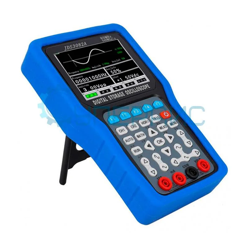 Портативный двухканальный осциллограф JINHAN JDS3082A фото 3