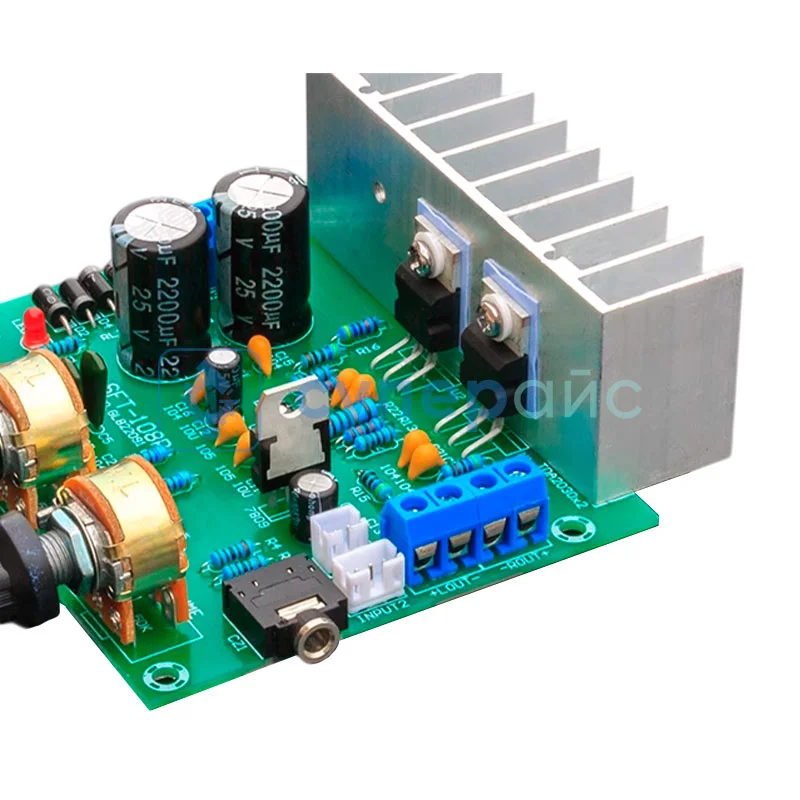 Конструктор для сборки усилителя звука на базе TDA2030A фото 3