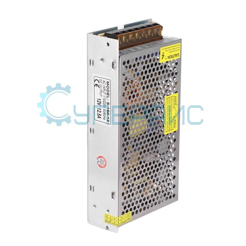 Источник питания SOMPOM S-150-12 (12В, 12.5А) фото 2