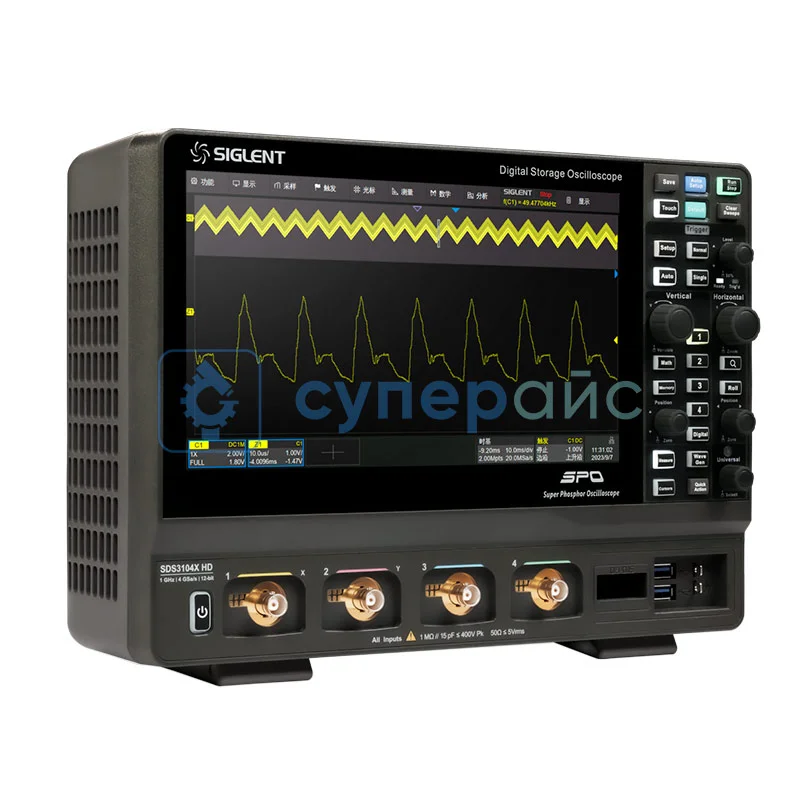Многофункциональный осциллограф Siglent SDS3104X HD фото 1