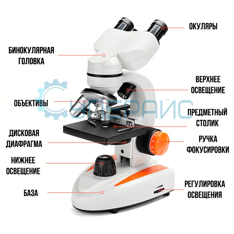Учебный микроскоп Opto-Edu A11.1322 фото 5