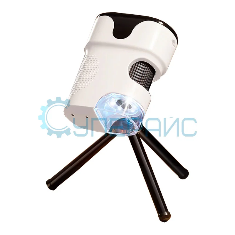 Детский цифровой микроскоп 1000X с экраном фото 1