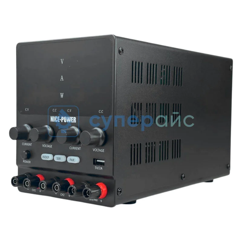 Двухканальный лабораторный блок питания Nice-Power SPS3010-2KD фото 1