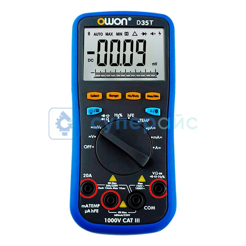 Цифровой мультиметр OWON D35T с функцией True RMS фото 3