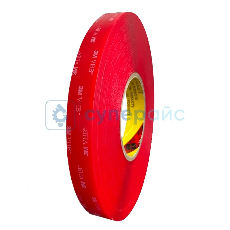 Водостойкий двусторонний скотч 3M4910 15 мм х 33 м фото 1