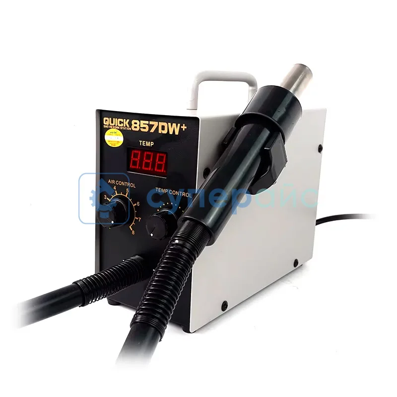 Термовоздушная паяльная станция Quick 857DW+ (компрессорная) фото 2