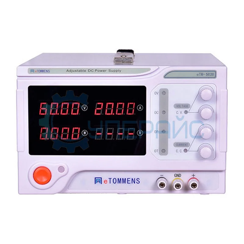 Одноканальный источник питания импульсного типа eTOMMENS eTM-5020 (50В, 20А) фото 1