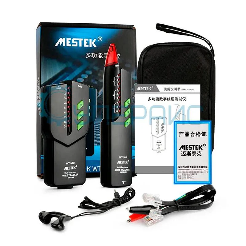 Многофункциональный сетевой линейный искатель Mestek WT-58D фото 7