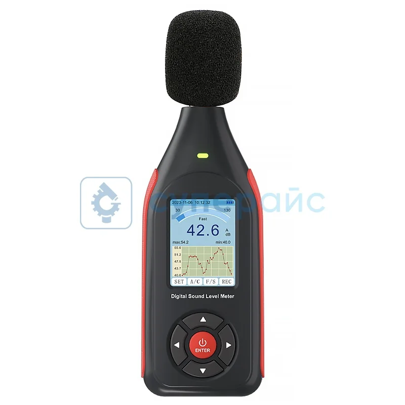 Шумомер цифровой BENETECH GT1355A фото 1