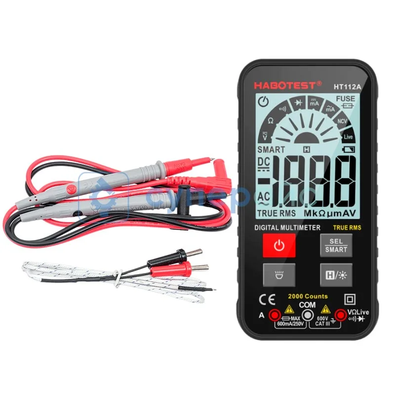 Интеллектуальный цифровой мультиметр Habotest HT112A фото 4