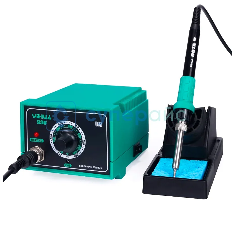 Паяльная станция YIHUA-936 с регулятором температуры фото 2