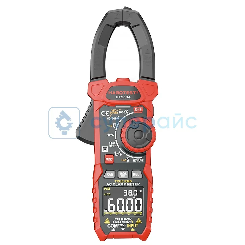 Клещи токовые Habotest HT208A фото 1