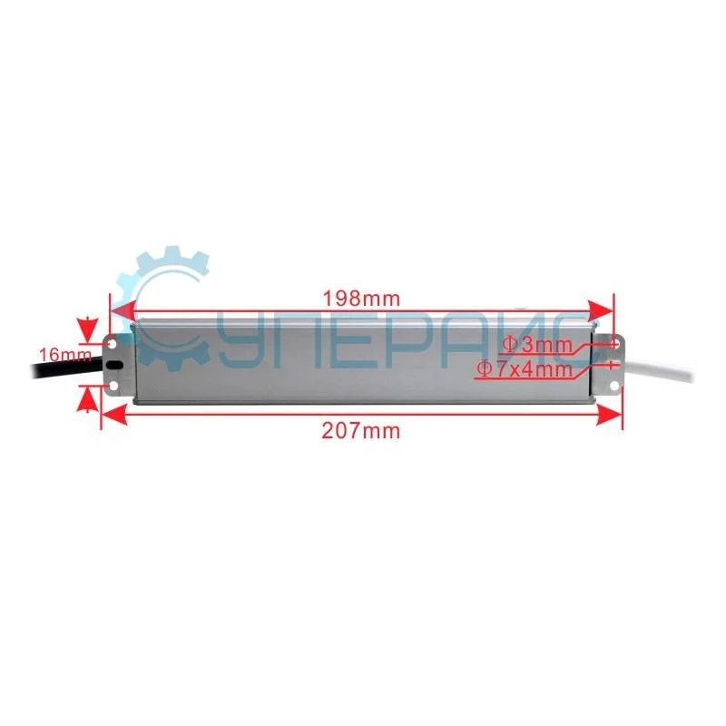 Светодиодный источник питания NeonPro LPS-24E40C (24 В, 1.67 А, 40 Вт) фото 1