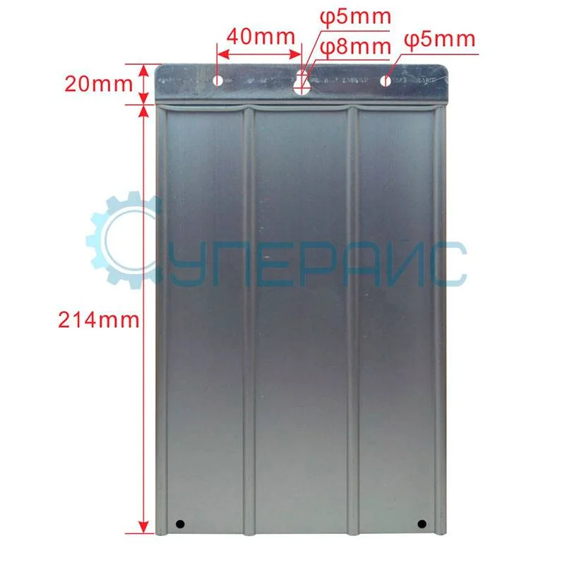 Светодиодный блок питания NeonPro RLDV-12E600C (12 В, 50 А, 600 Вт) фото 2