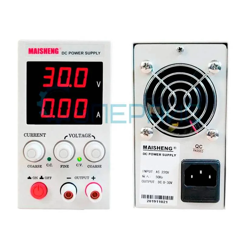 Импульсный блок питания MAISHENG MN-3010D (30В, 10А) фото 3