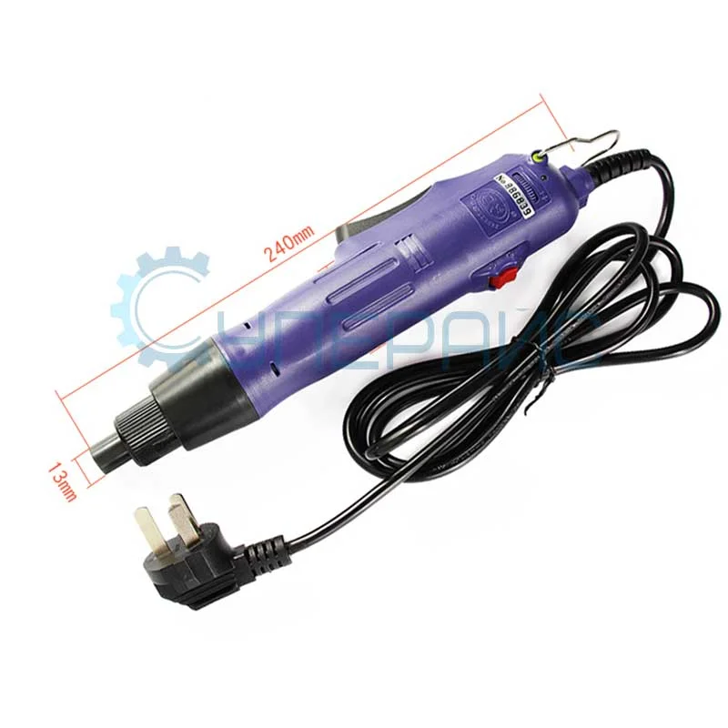 Электрическая отвертка Oushen OS-500 с набором бит и пружинным балансиром (шестигранные биты) фото 1