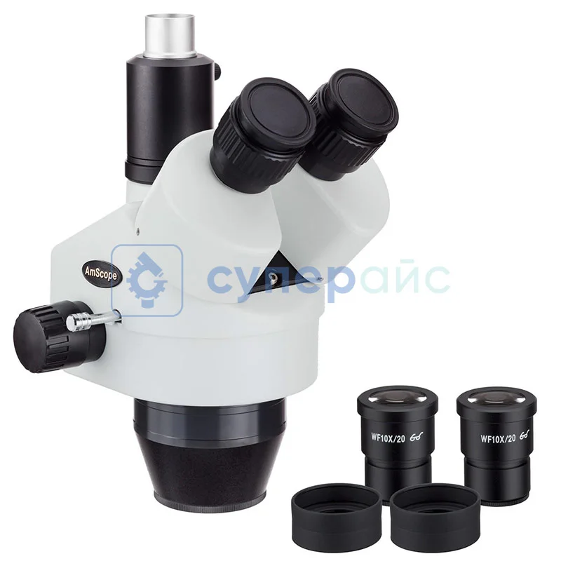 Оптическая головка для стереомикроскопа AmScope SM745T фото 1
