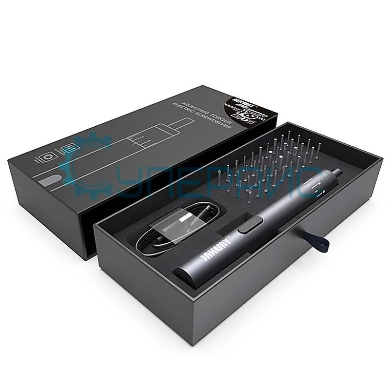 Электрическая отвертка Jakemy JM-Y02 PLUS с набором бит фото 8