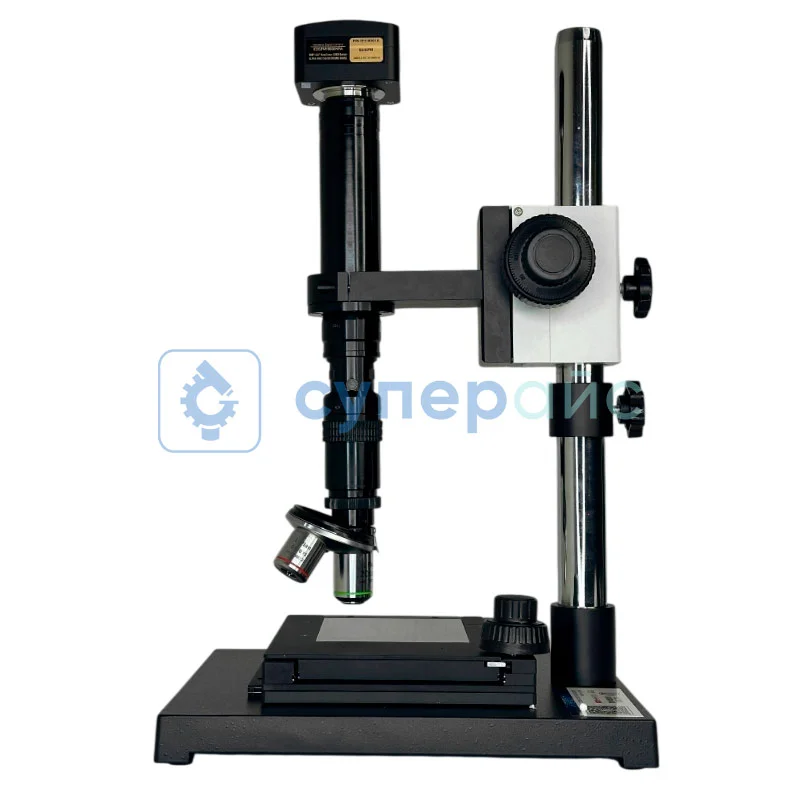 Микроскоп Saike Digital SK-HZM с камерой USB1800W-3.0 и двумя объективами фото 2