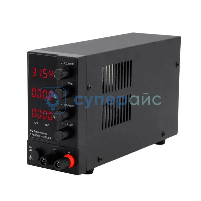 Мини блок питания Wanptek NPS306W с четырехразрядным дисплеем (30В, 6А) фото 1