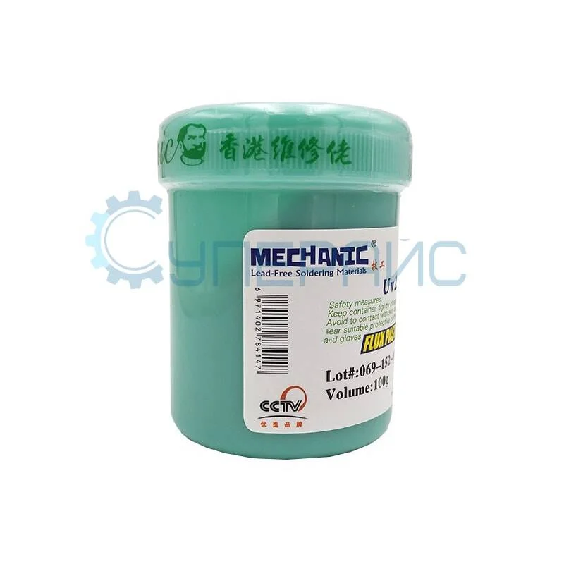 Флюс-гель RMA MECHANIC Uv223 (100 г, в банке) фото 1