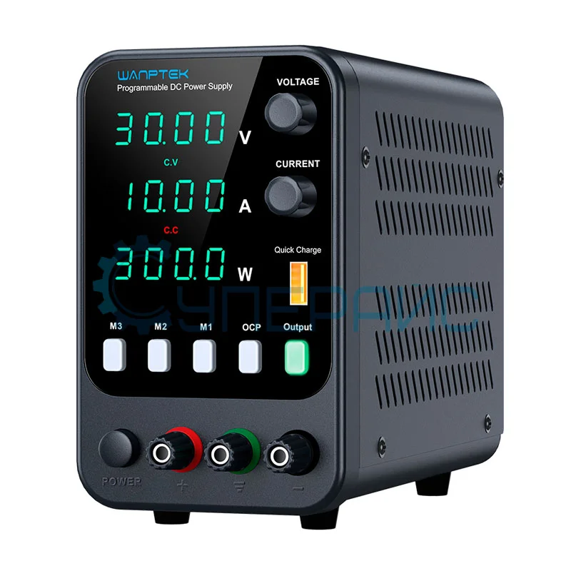 Одноканальный источник питания Wanptek APS3010H (30В, 10А) фото 2