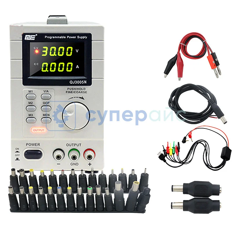 Источник питания QJE QJ3005N с расширенной комплектацией фото 2