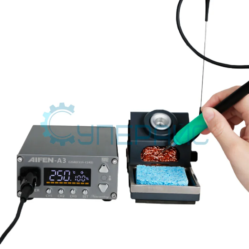 Паяльная станция AIFEN A3 для бессвинцовой пайки (120 Вт) фото 3