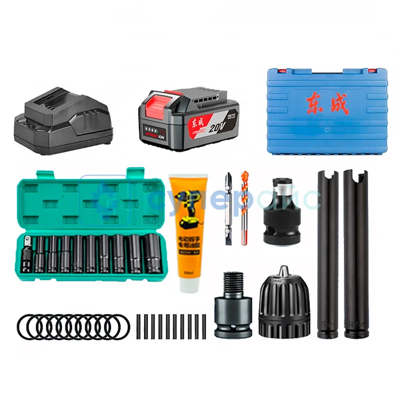 Гайковерт Dong Cheng DCPB698 4000 мАч фото 1