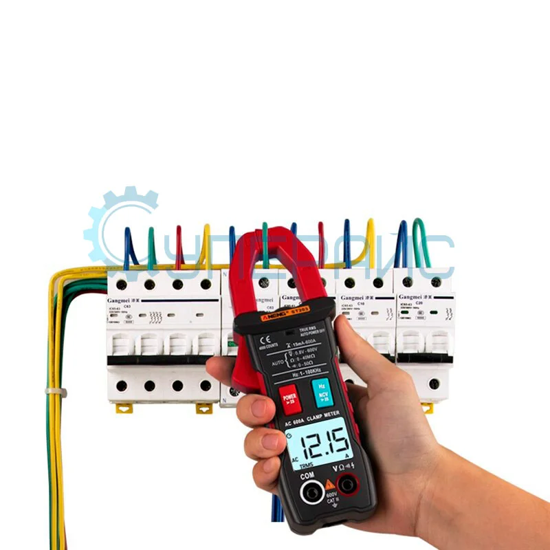 Автоматические токоизмерительные клещи переменного тока ANENG ST203 фото 4