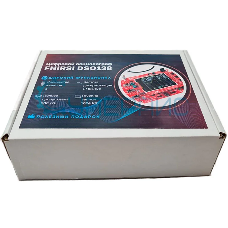 Портативный осциллограф FNIRSI DSO138 (1 канал, 200 кГц) фото 4
