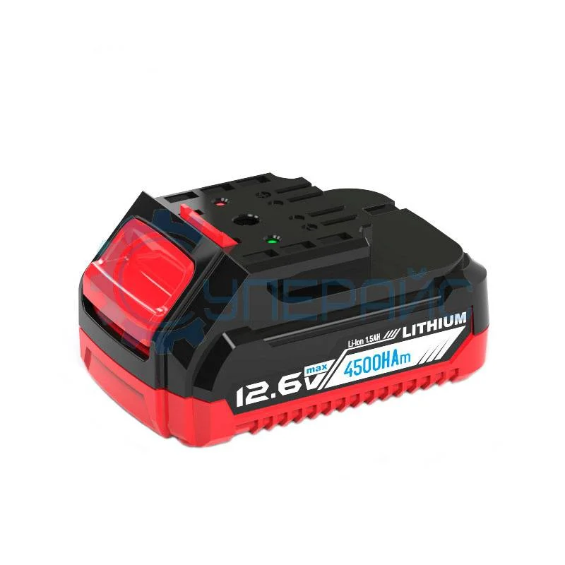 Съемный аккумулятор Leiming для шуруповерта (12.6 В, 1.5 Ач, Li-Ion) фото 1