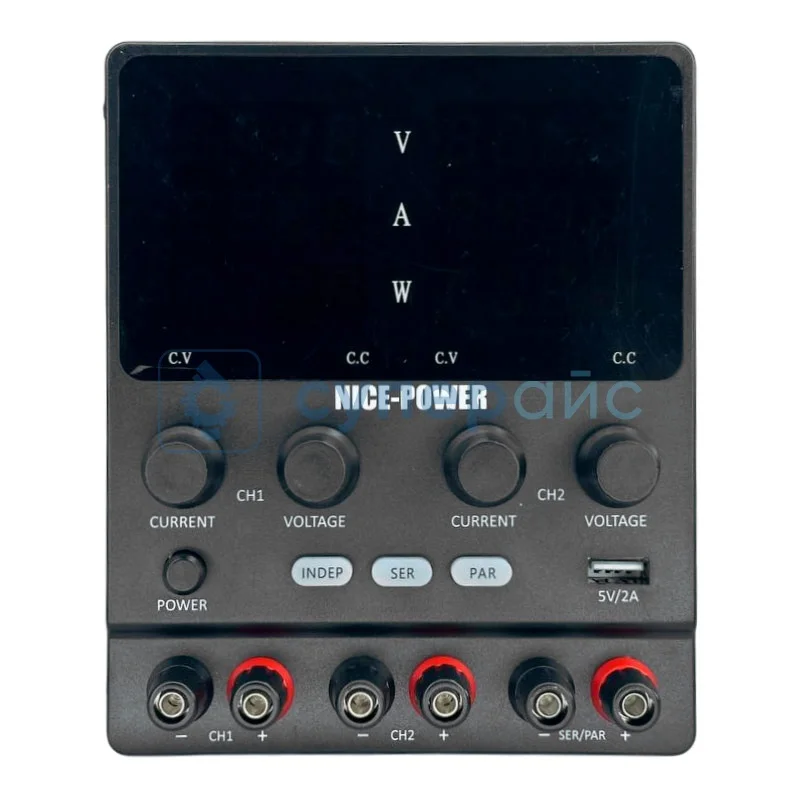 Двухканальный лабораторный блок питания Nice-Power SPS3010-2KD фото 1