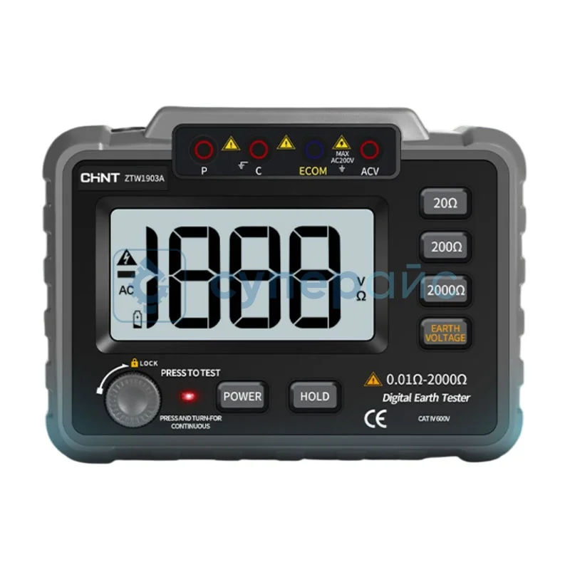 Тестер сопротивления заземления CHNT ZTW1903A фото 1