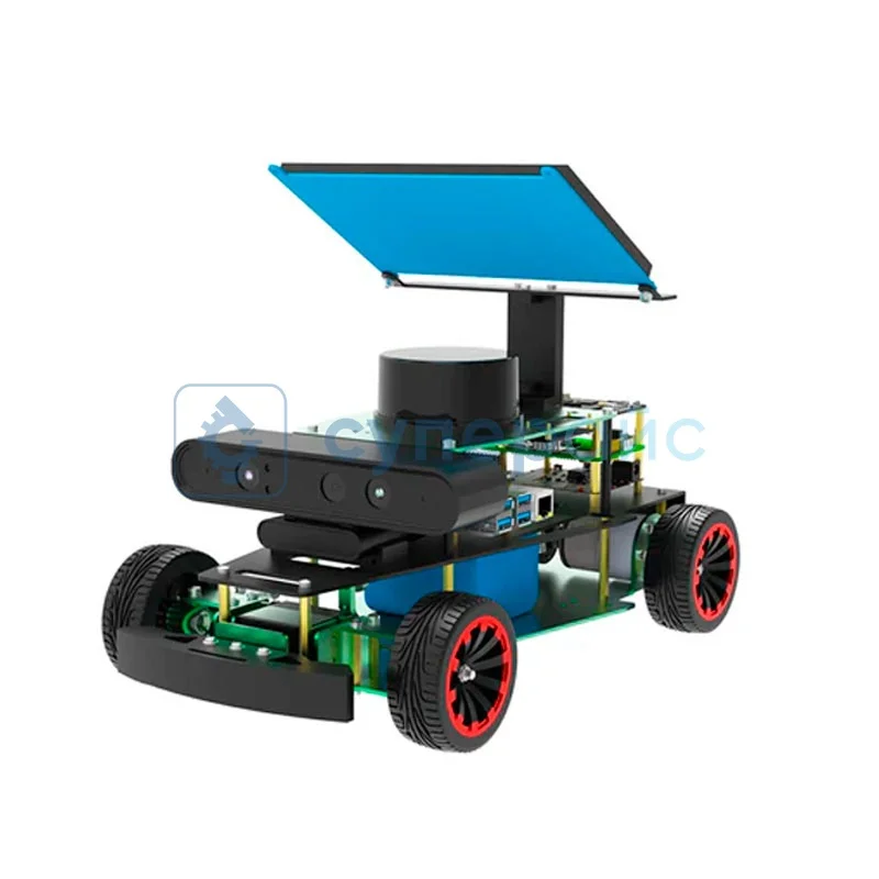 Комплект для сборки робота Yahboom ROSMASTER R2 Ultimate-RPi ROS Robot (без контроллера) фото 1