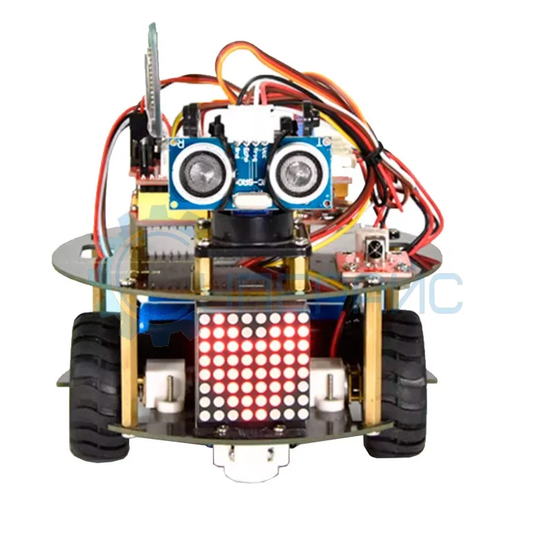 Программируемый колесный робот-конструктор на базе Arduino Keyes (Bluetooth) фото 1